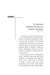 O vigoroso testemunho de um homem de Deus - Editora Hagnos