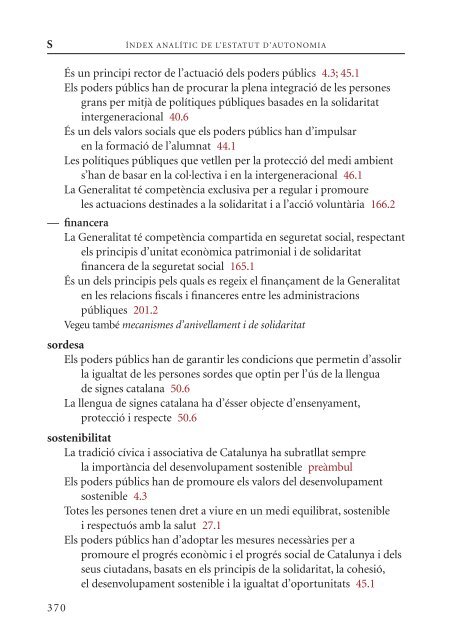 Estatut d'autonomia de Catalunya. Text consolidat - Federalista.info
