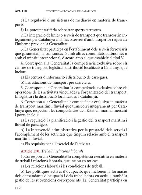 Estatut d'autonomia de Catalunya