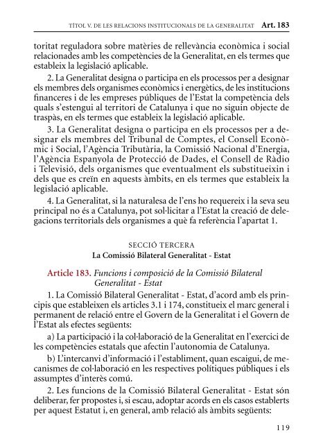 Estatut d'autonomia de Catalunya