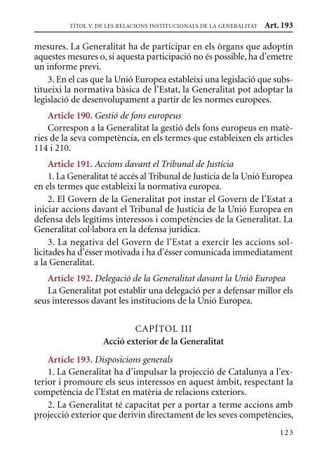 Estatut d'autonomia de Catalunya