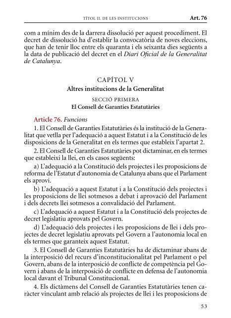 Estatut d'autonomia de Catalunya