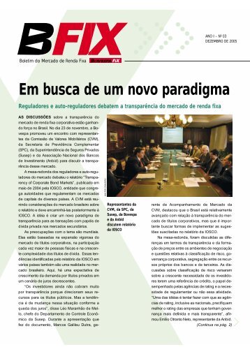 Em busca de um novo paradigma