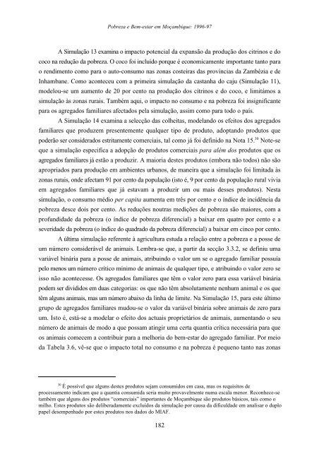 Pobreza e Bem-Estar em Moçambique - International Food Policy ...