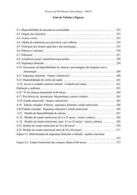 Pobreza e Bem-Estar em Moçambique - International Food Policy ...