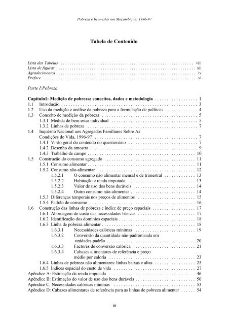 Pobreza e Bem-Estar em Moçambique - International Food Policy ...