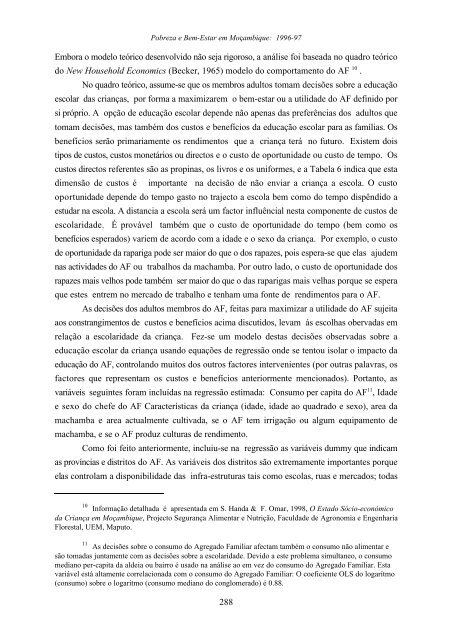 Pobreza e Bem-Estar em Moçambique - International Food Policy ...