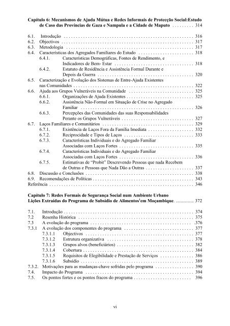 Pobreza e Bem-Estar em Moçambique - International Food Policy ...