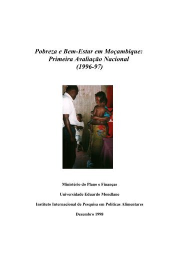 Pobreza e Bem-Estar em Moçambique: Primeira Avaliação Nacional ...