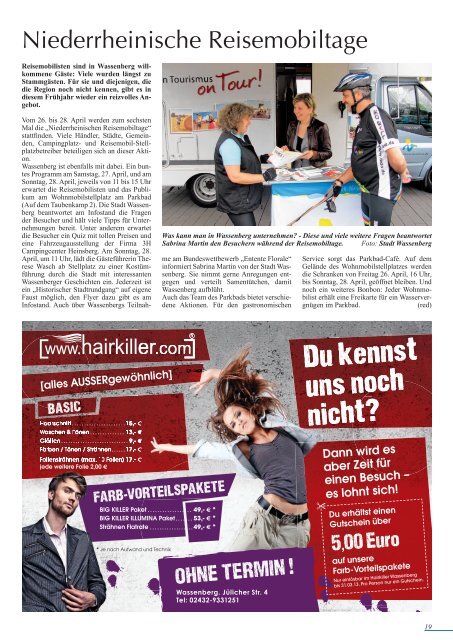 Ausgabe als PDF herunterladen - Gewerbeverein Wassenberg eV