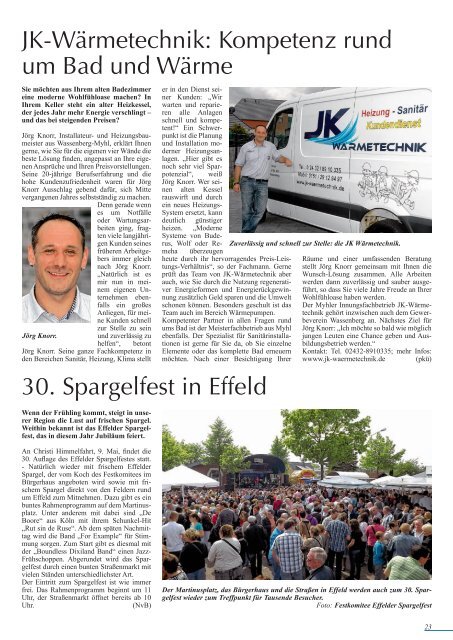 Ausgabe als PDF herunterladen - Gewerbeverein Wassenberg eV