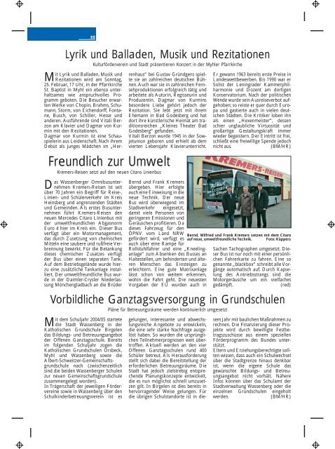 Ausgabe als PDF herunterladen - Gewerbeverein Wassenberg eV