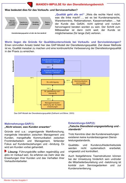 So übertreffen Sie die Erwartungen Ihrer Kunden - Mandev Europe ...