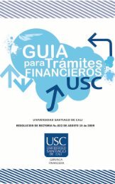 Guía Tramites de Financiación - Universidad Santiago de Cali