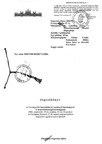 a szeptember 19-i - Parlament