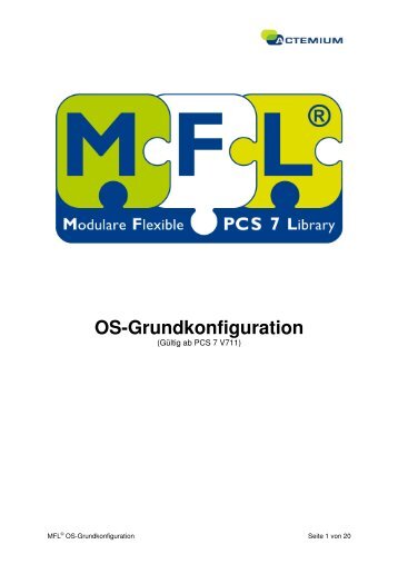 Os-Grundkonfiguration - Actemium