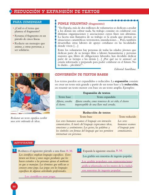 Libro de Texto Español 7 (Docente) - Secretaría de Educación