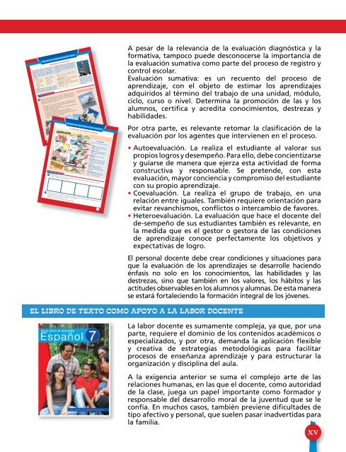 Libro de Texto Español 7 (Docente) - Secretaría de Educación