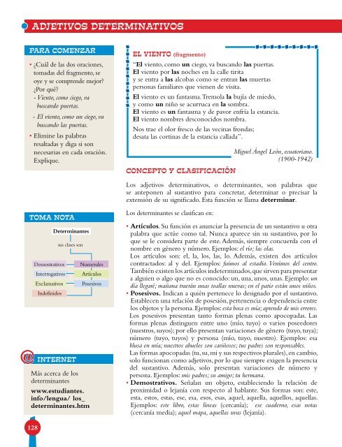 Libro de Texto Español 7 (Docente) - Secretaría de Educación