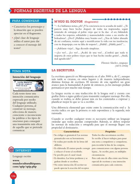 Libro de Texto Español 7 (Docente) - Secretaría de Educación