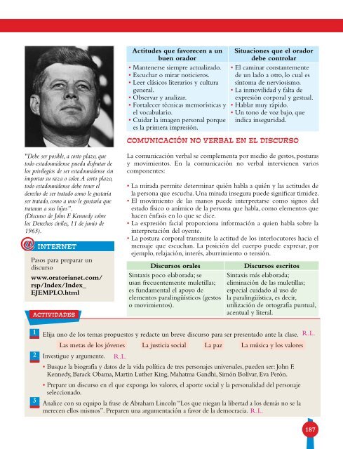 Libro de Texto Español 7 (Docente) - Secretaría de Educación