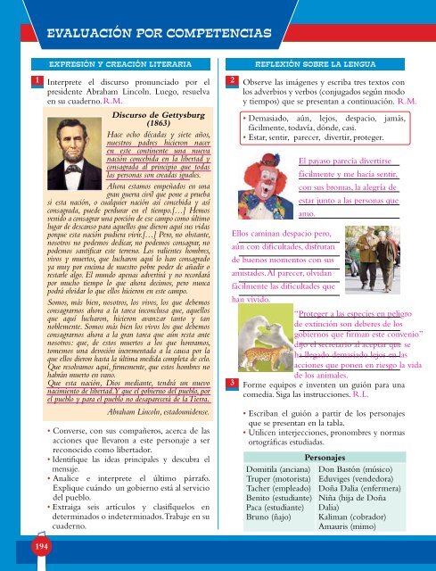 Libro de Texto Español 7 (Docente) - Secretaría de Educación