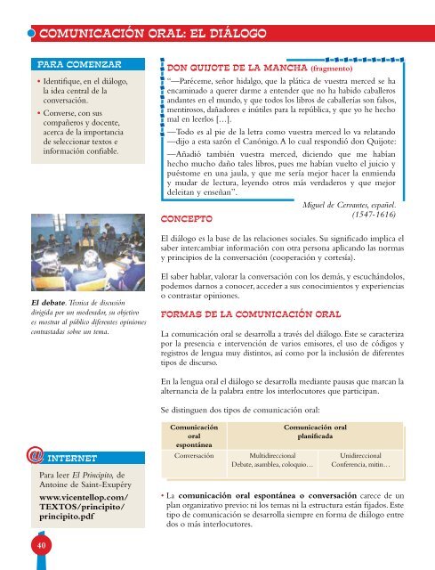 Libro de Texto Español 7 (Docente) - Secretaría de Educación