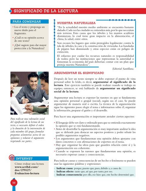 Libro de Texto Español 7 (Docente) - Secretaría de Educación