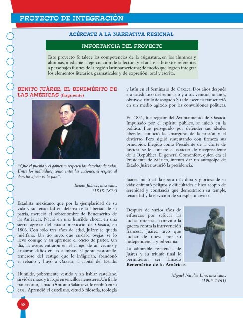 Libro de Texto Español 7 (Docente) - Secretaría de Educación