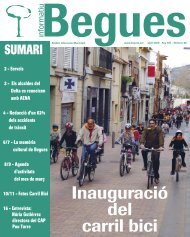 abril - Ajuntament de Begues