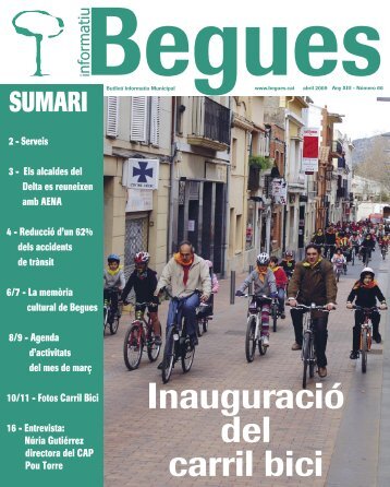 abril - Ajuntament de Begues