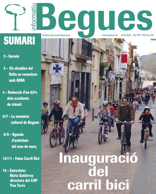 abril - Ajuntament de Begues