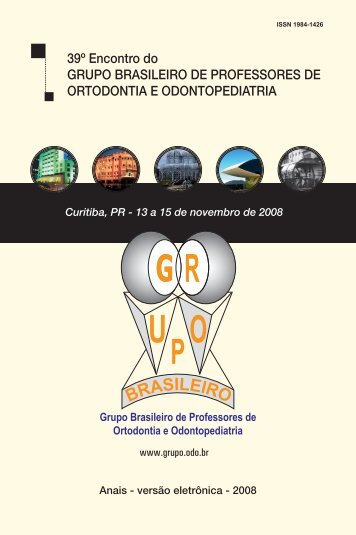 39º Encontro do Grupo Brasileiro de Professores