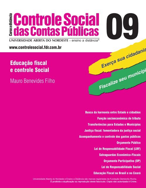 Educação fiscal e controle Social - TCM-CE