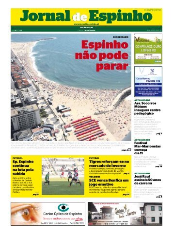 JE edição - Jornal de Espinho