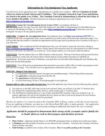 eligible non immigrants persons with visas that allow us visa classifications chart