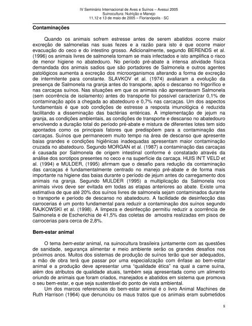 ASPECTOS ECONÔMICOS E DE BEM ESTAR ANIMAL NO ...