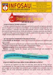 Nº 016 - Doação de Sangue - Diretoria de Saúde (DSau)