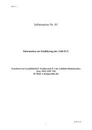 Information zur Einführung der JAR-FCL - AC Hildesheim-Hannover