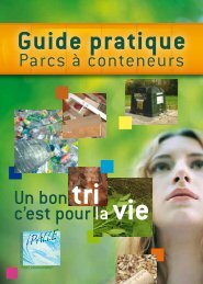 Guide pratique des parcs à conteneurs - Ipalle