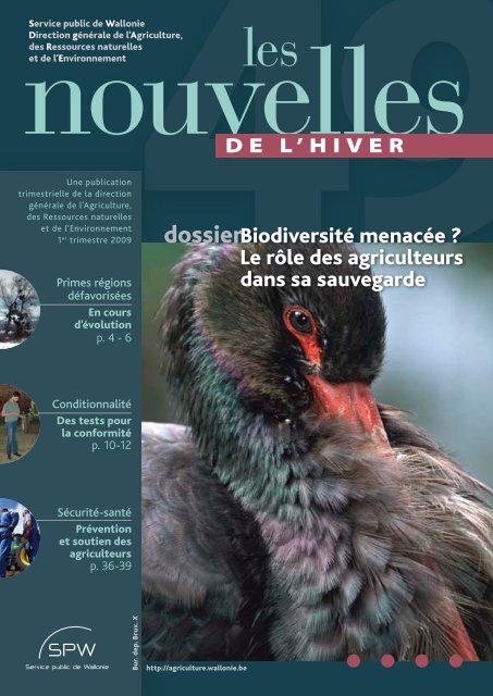 biodiversité menacée? Le rôle des agriculteurs dans sa - Portail de l ...