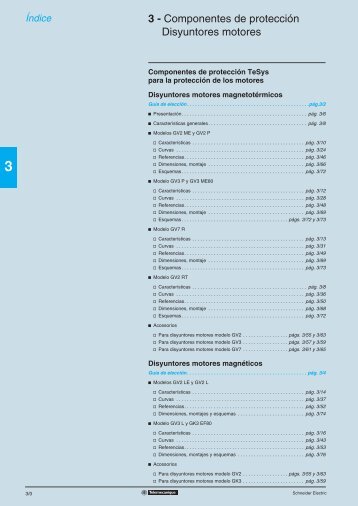 Componentes de protección TeSys - Ingeniero Borda & Asociados