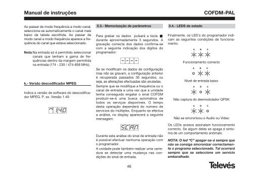 Manual de instrucciones - Manual de instruções - Online-Electronica