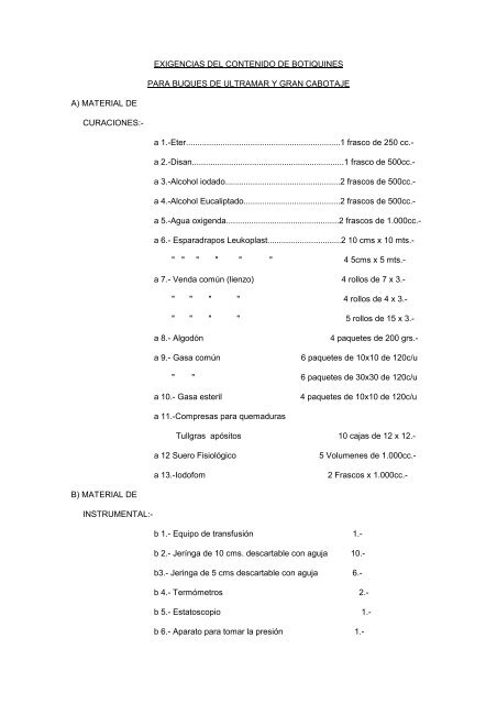 Disposicion Maritima 17 - Armada Nacional