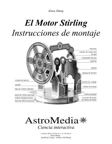 El Motor Stirling Instrucciones de montaje - AstroMedia