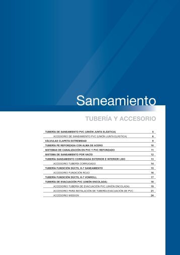 tubería de saneamiento - Dicona