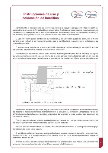 Instrucciones de Utilización - Tubos Hurtado