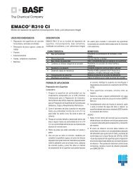 Emaco R310 CI - BASF in Puerto Rico, BASF in the Caribbean