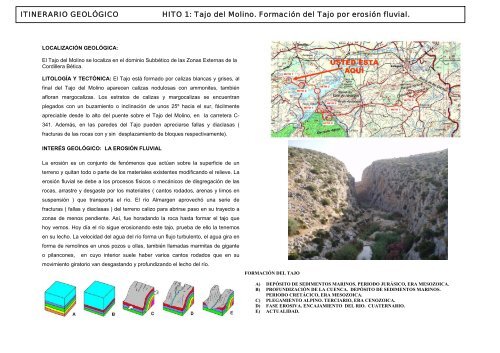 Ruta Geológica Torcal de Antequera - Tajo del Molino ... - Gaitanes
