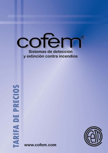 cofem tarifa 2012 - Plenummedia